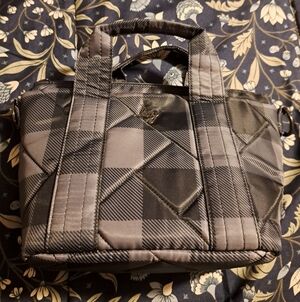 Lug Dory Mini In Buffalo Check Grey